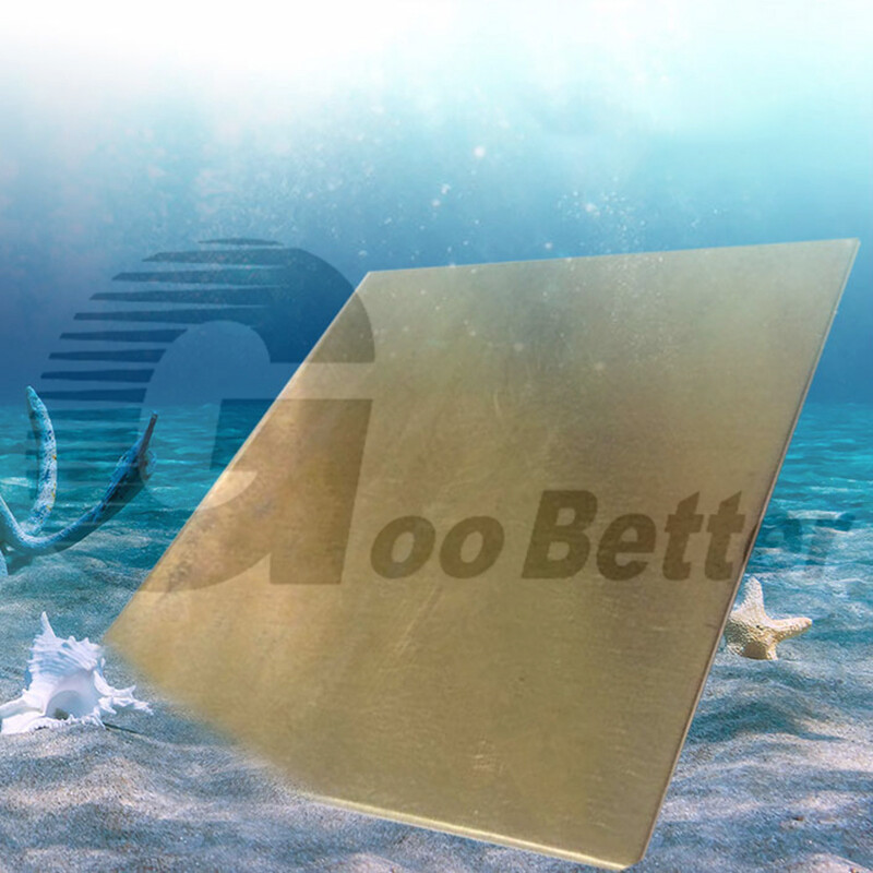 Aluminum Bronze Sheet Plate ZCuAl03Sn09 Metal Panel 100x100mm, 6mm-40mm Thickess