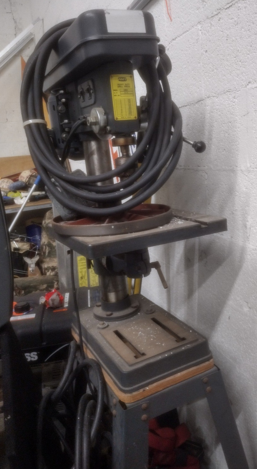 AMT 4592 Heavy Duty Drill Press – 3/4 HP – 12 Speed Floor Model – Local Pickup
