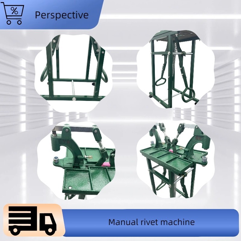 Green Two Foot Manual Rivet Wrestling Machine Buttonhole Machine Iron Tool