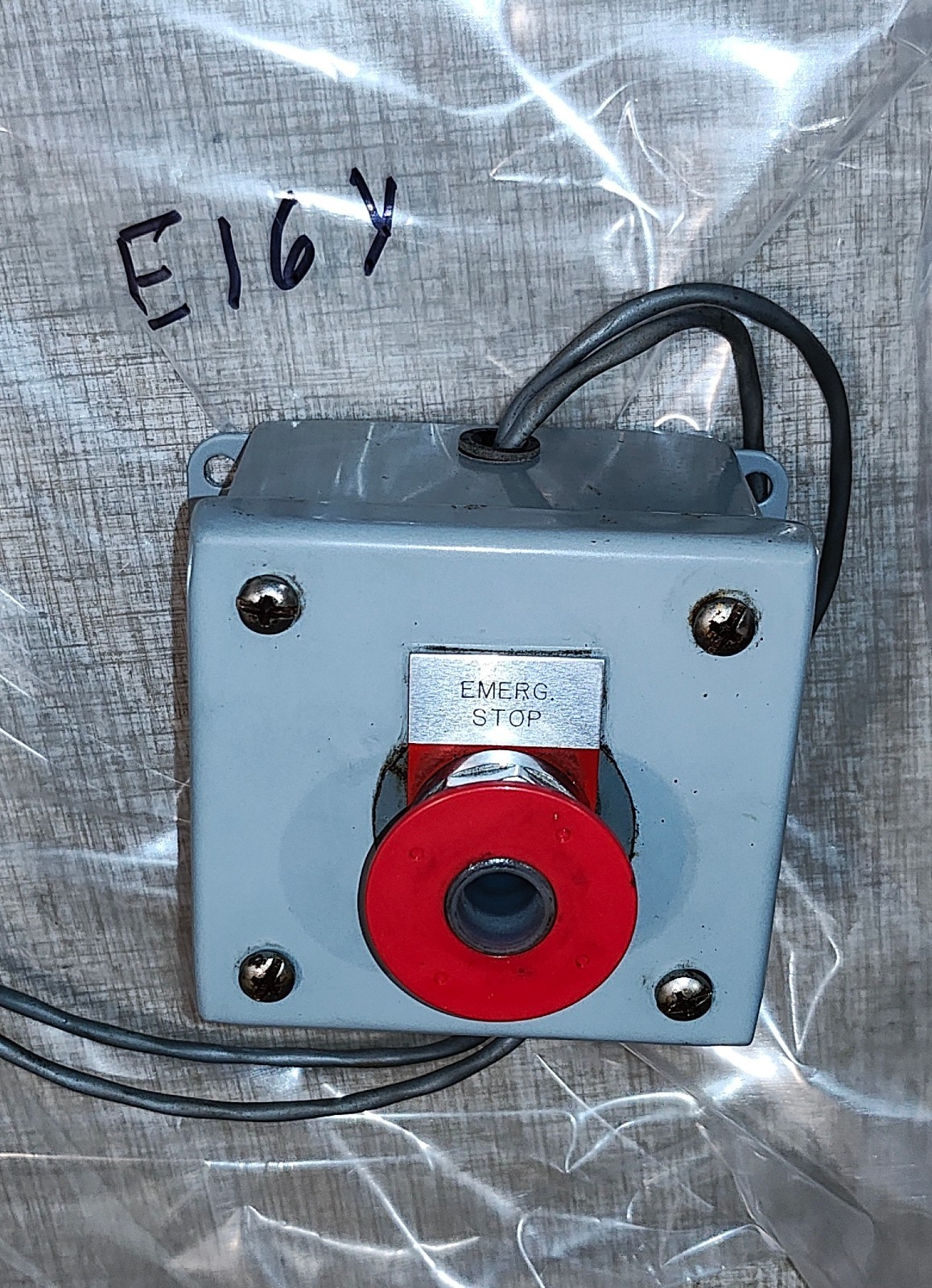 Double eStop Normally Closed Switch used with Emco F1 CNC Mill E16Y