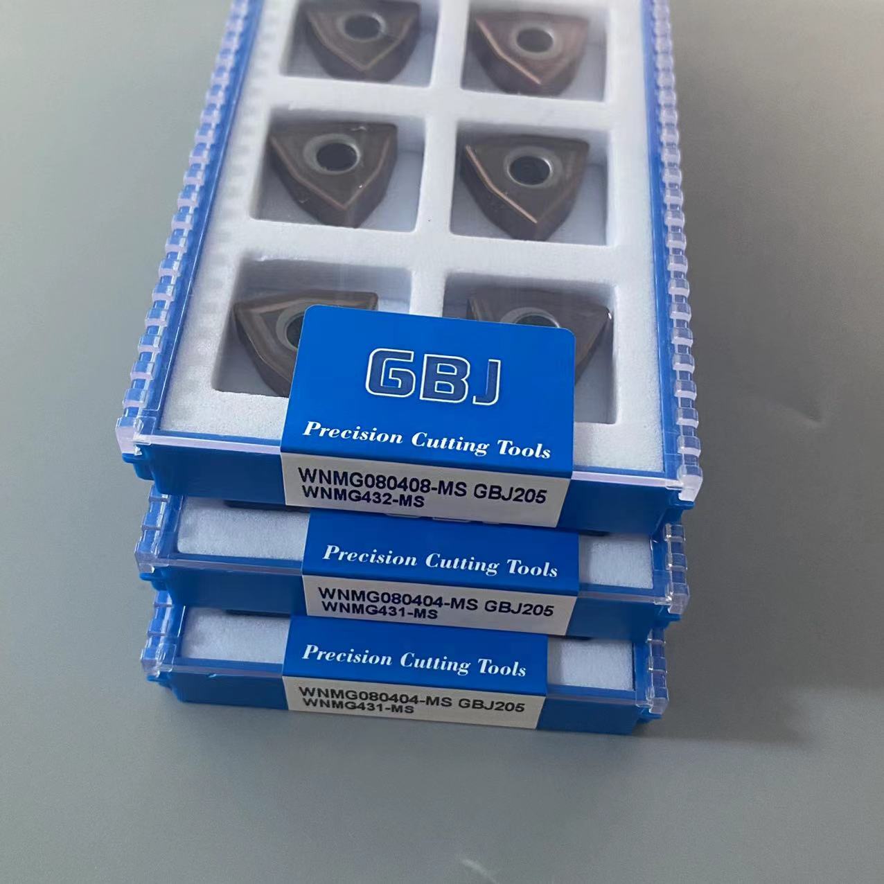 GBJ-205 WNMG080404-MS WNMG080408-MS Stainless steel Turning insert High quality