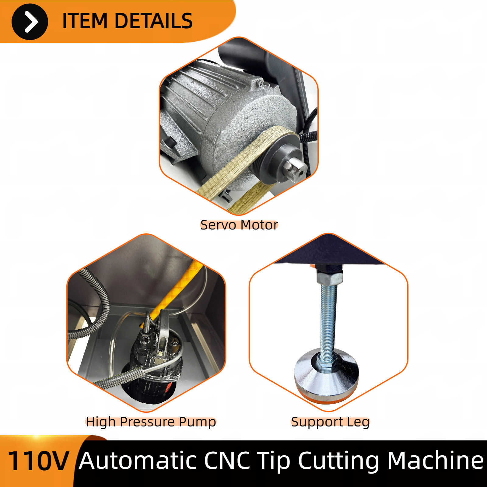 Automatic CNC Rotary Pin Cutter 110V for Tungsten Steel/ Iron/Copper & Aluminum