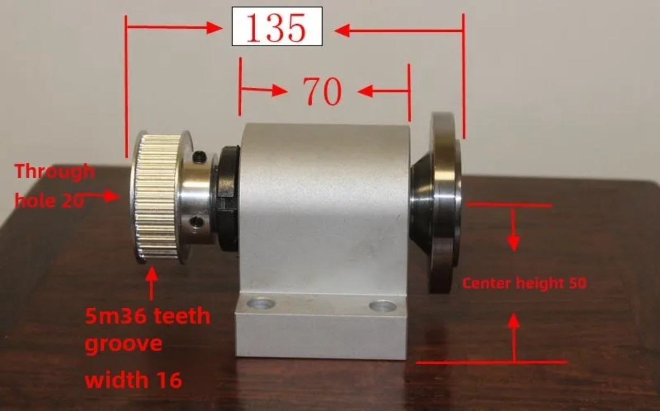 Lathe Spindle High Strength Lathe Headstock Assembly Lathe Spindle