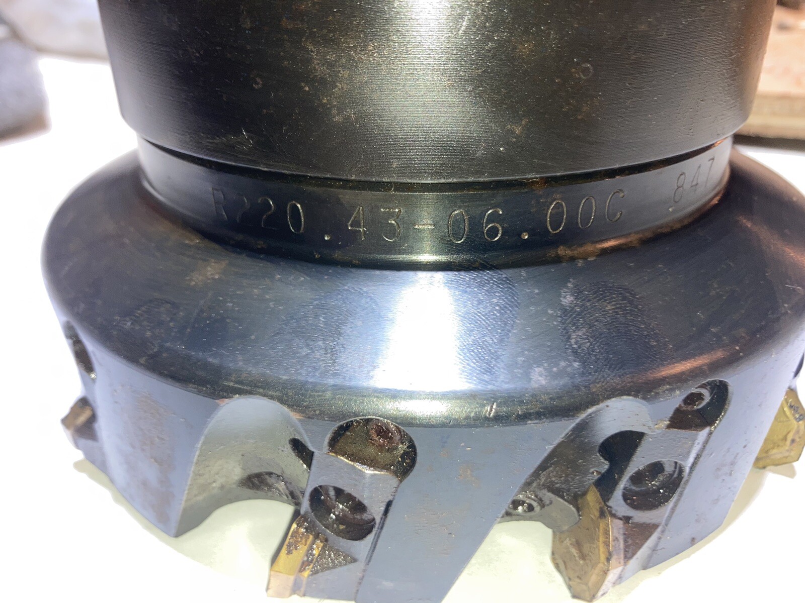 Carbolic 6” face mill R220.43-06 847 Command C6S5-2000 15154-24