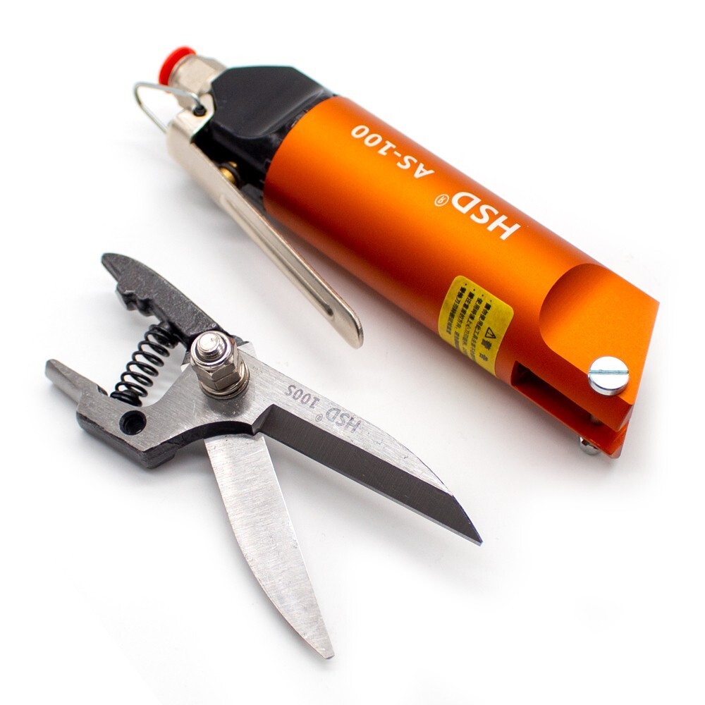 Handheld Pneumatic Scissors Air Nippers for Plastic Metal Sheet Cutting