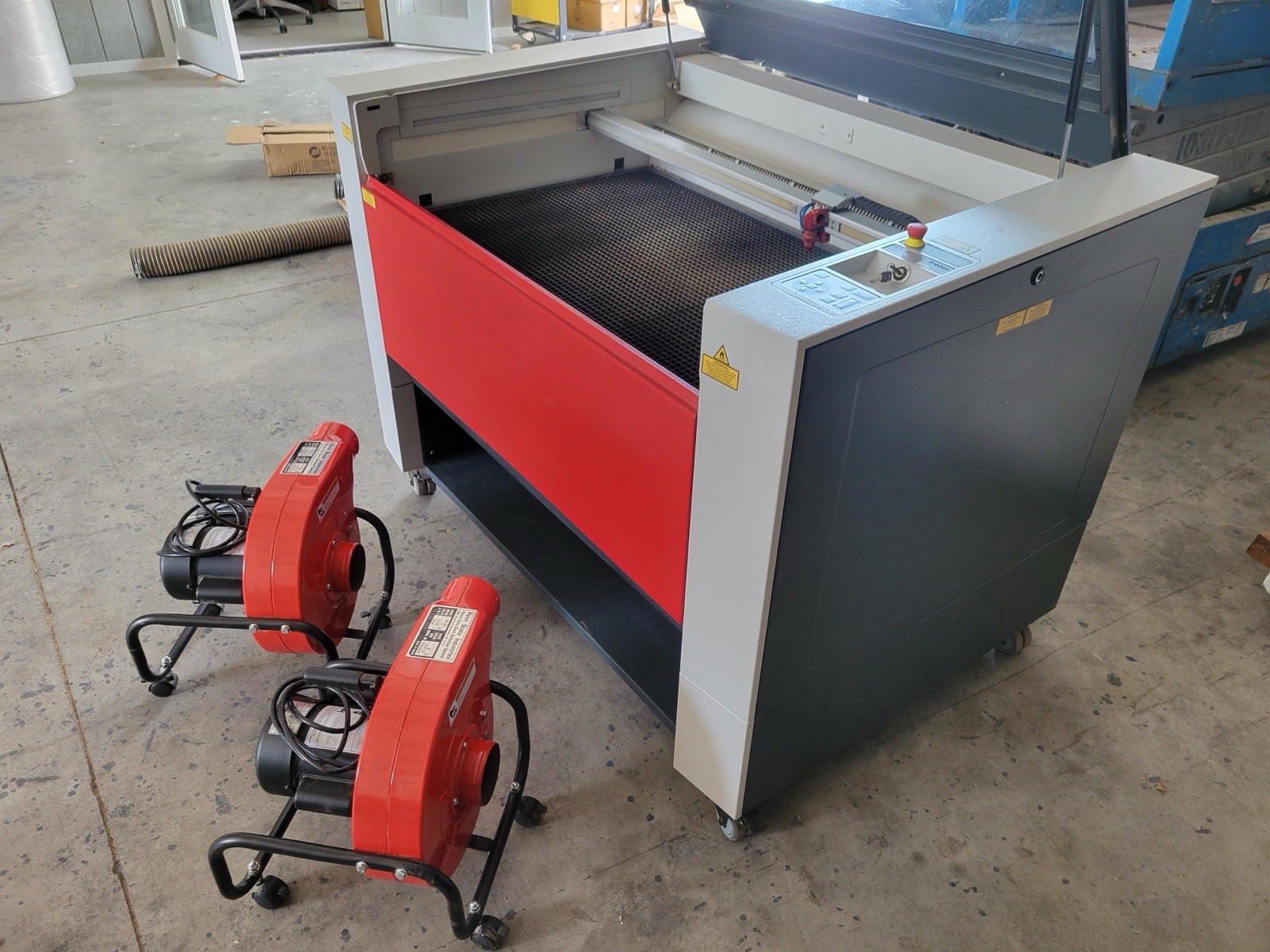 Trotec Speedy 400 CO2 CNC Laser Cutter 230 VAC 2100 W MPN 8047