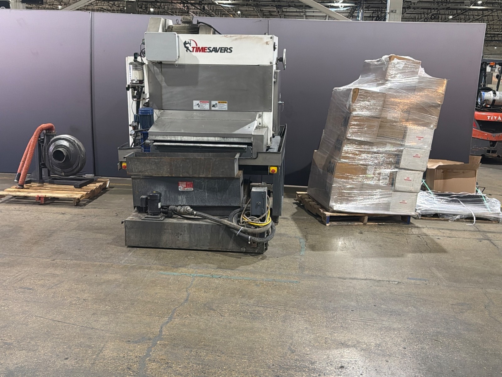 Timesavers Lynx 37MWT-D-60 Wet Abrasive Finishing Machine w/ PFA-240-3 Blower…
