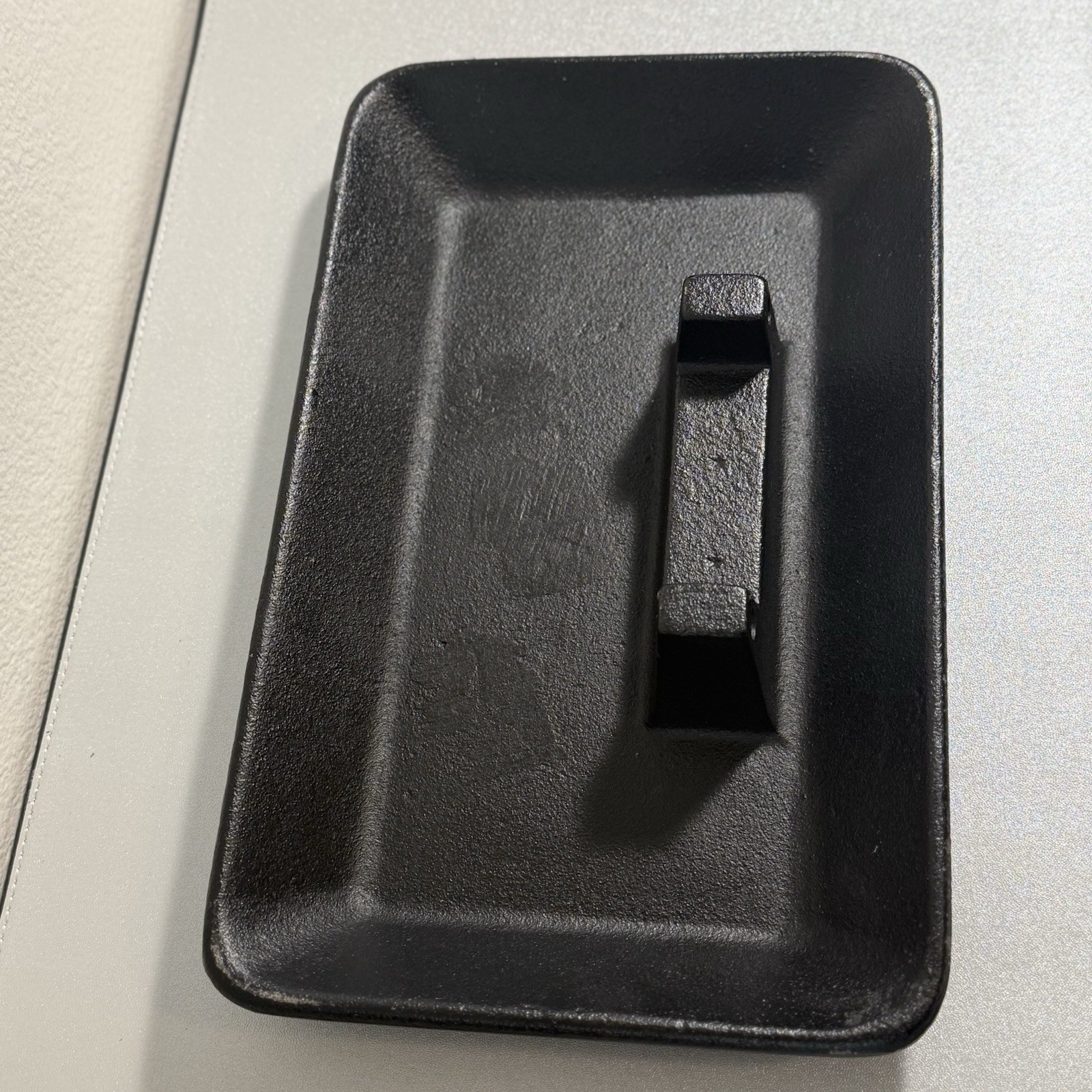 One (1) Cast Iron Water Tray for Baldor Tool grinders