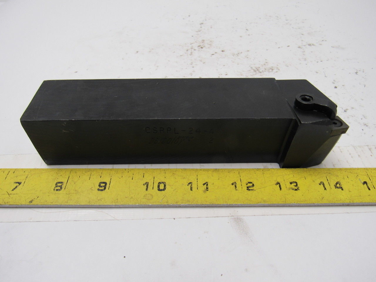 Carboloy CSRPL-24-4 1-1/2″ Shank Indexable Lathe Tool Holder 7″ OAL Left Hand