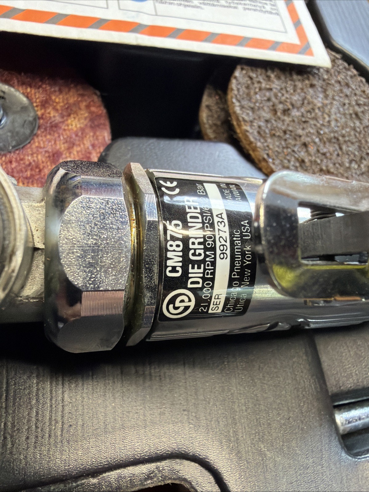 Chicago Pneumatic Grinding And Surface Blending Kit