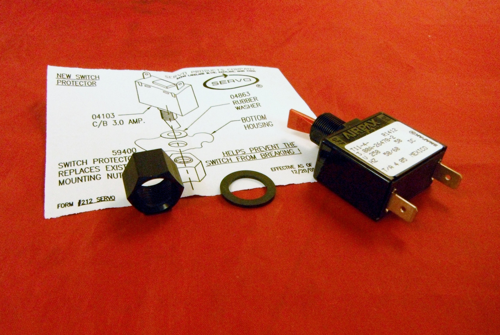 BRIDGEPORT milling machine SERVO Power Feed 80 100 140 150 BREAKER SWITCH M04103