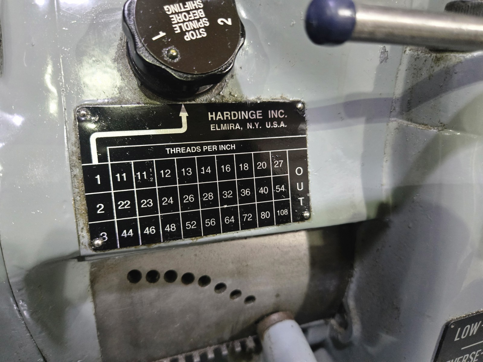 HARDINGE HLV-H 11″ x 18″ High Precision Tool Room Lathe w/ Collets