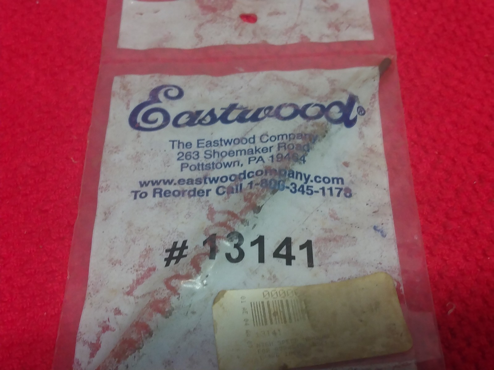 Eastwood High Speed Mandrel 13141 NIP