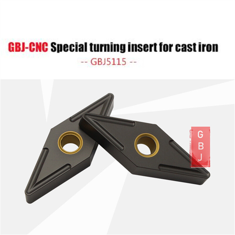 GBJ-CNC VNMG160404 VNMG160408 GBJ5115 Cast iron Turning insert Carbide insert
