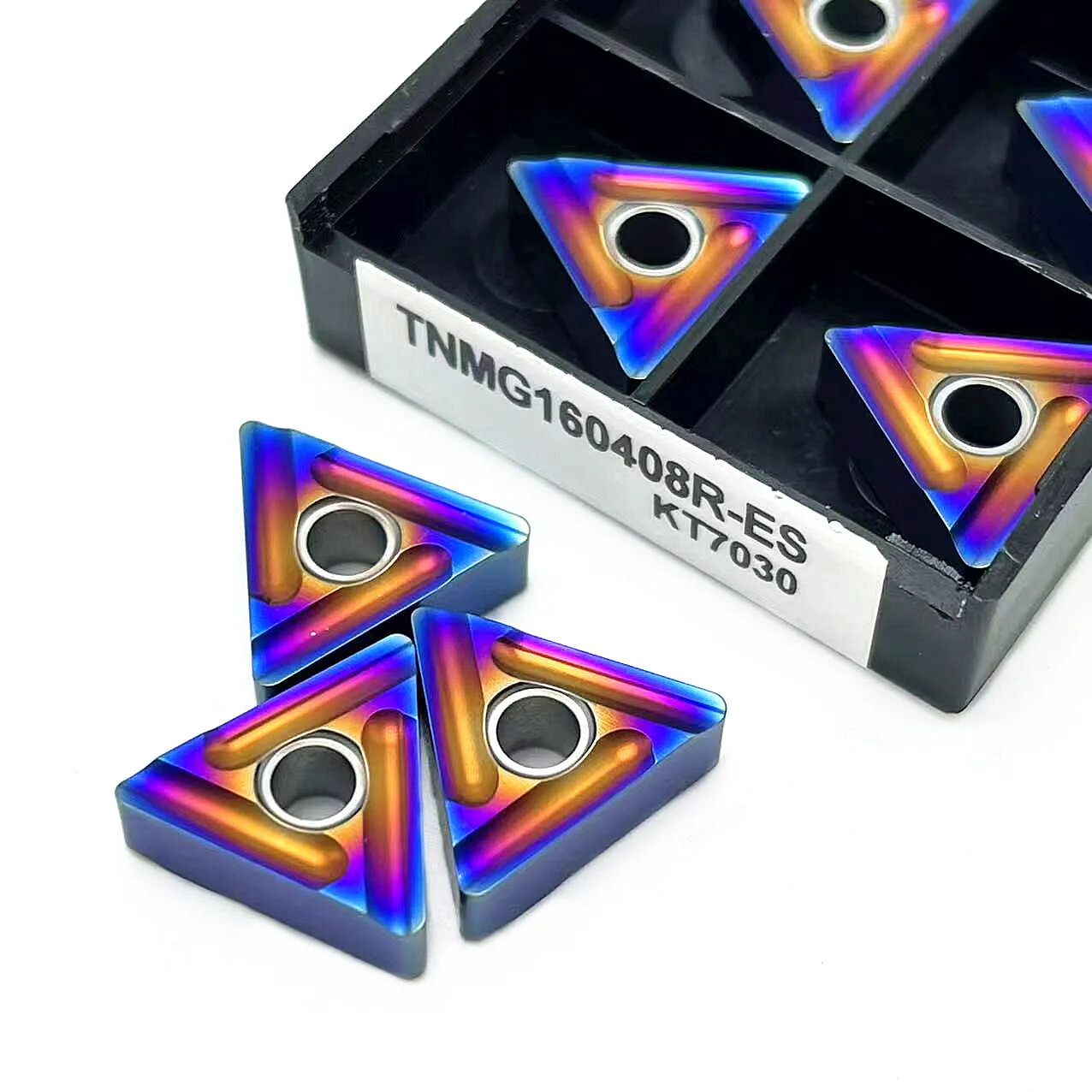 Nano Blue Lathe Turning Insert TNMG331 332 MA Carbide CNC Machining TNMG1604