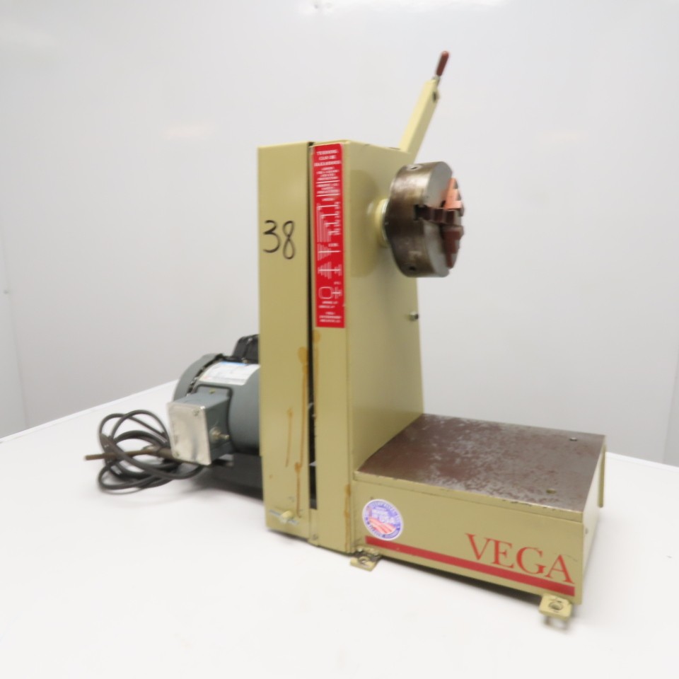 Vega G354 Model 24 24″ Bowl Lathe 3/4HP 1725RPM 115/230V with 3-Jaw Chuck