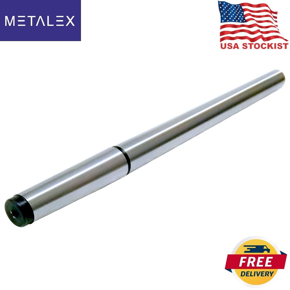 MT2 Precision Lathe Alignment Test Bar Mandrel 2MT OAL 11-1/8″ EN31 Alloy Steel