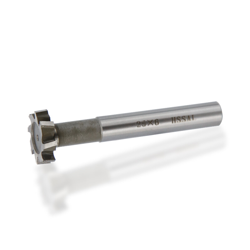 8/10mm T-slot Milling Cutter HSS Metalworking Cutter Tool End mill Drill Bit
