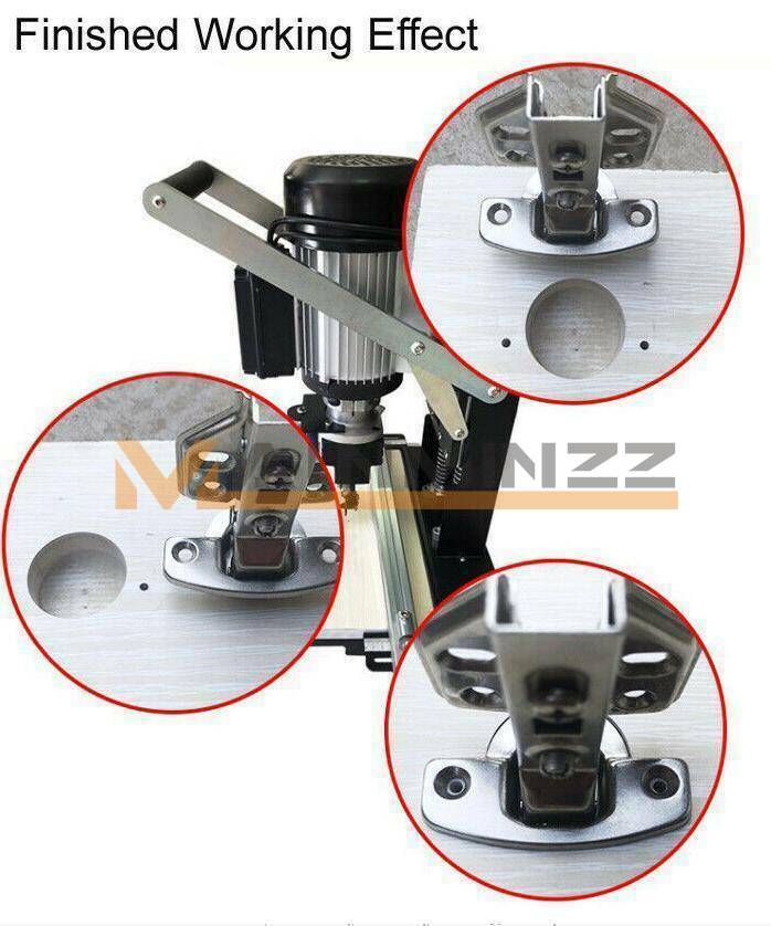 Portable Hinge Drill Hole Machine Woodworking Drill Boring Machine 220V