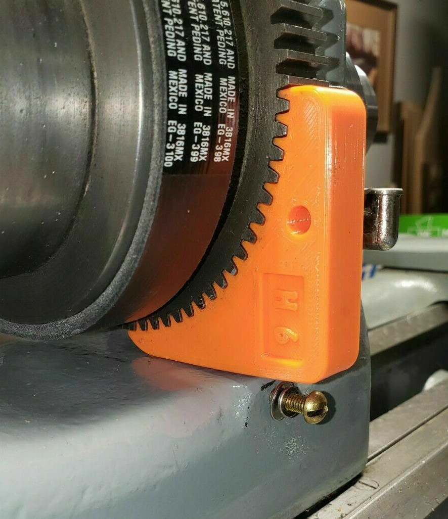 SPL South Bend 9/10K Horizontal Drive Spindle Lock Wedge Remove Tight Chucks