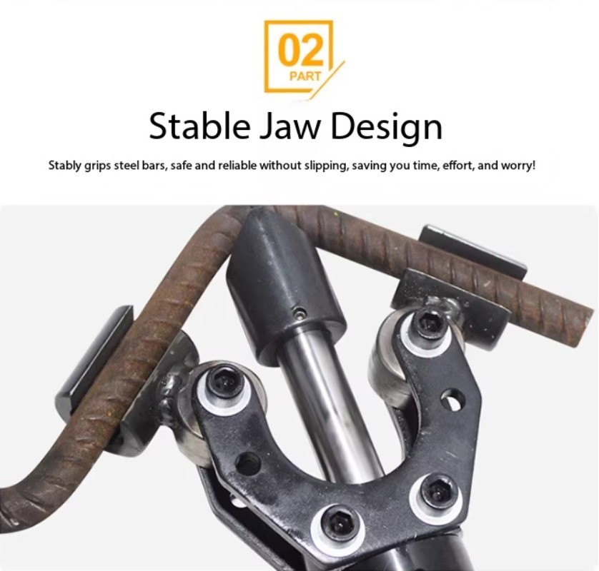 Model 18 Manual Rebar Bender: Electric, Portable, Hand-Held Bender
