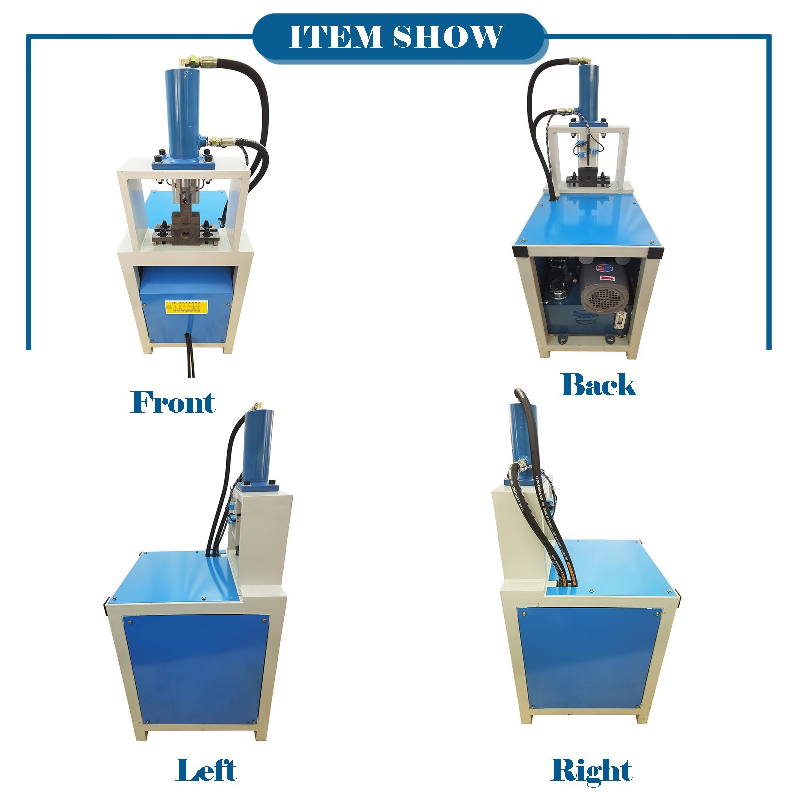 Hydraulic Arc Punching Machine Square & Round Tube Hole Punching Machine 220V