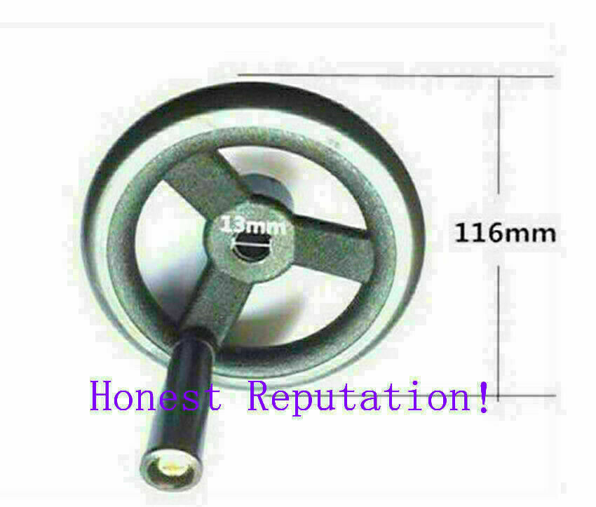 CNC Bridgeport Milling Machine Parts 1×Feed Hand Wheel + 1×Reverse Knob Assembly
