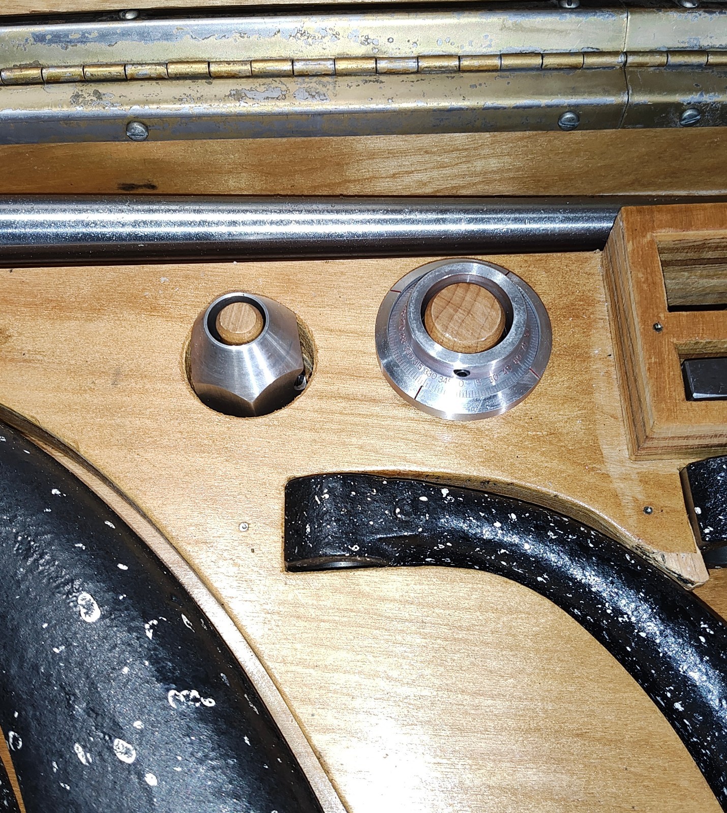 Holdridge Radii-Cutter Model 12d Radius Cutting Attachment in Wood Case A24Z