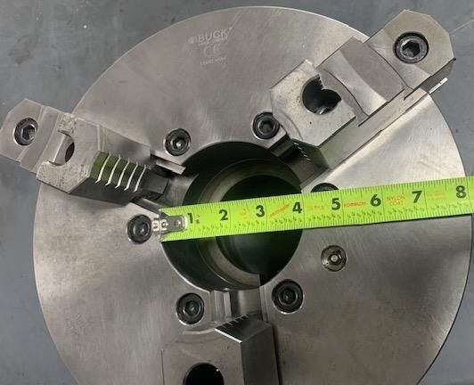 BUCK AT123RC 12″ 3 Jaw AT Manual Lathe Chuck – L1
