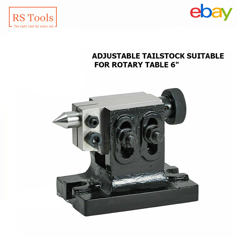 New Adjustable Tail Stock Suitable For Rotary Table 6″ Premium Quality RSTOOLS