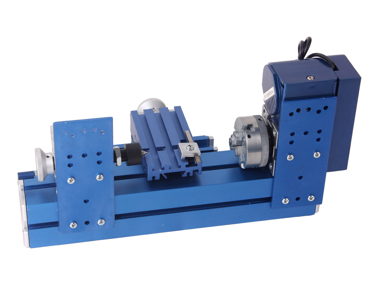 Mini Lathe Machine DIY Metal Tool CNC Benchtop Wood Lathe Woodworking For Hobby