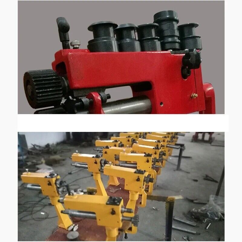 Reeling Machine RM08 Engraving Machine Iron Sheet Crimping Machine Manual 0.8mm
