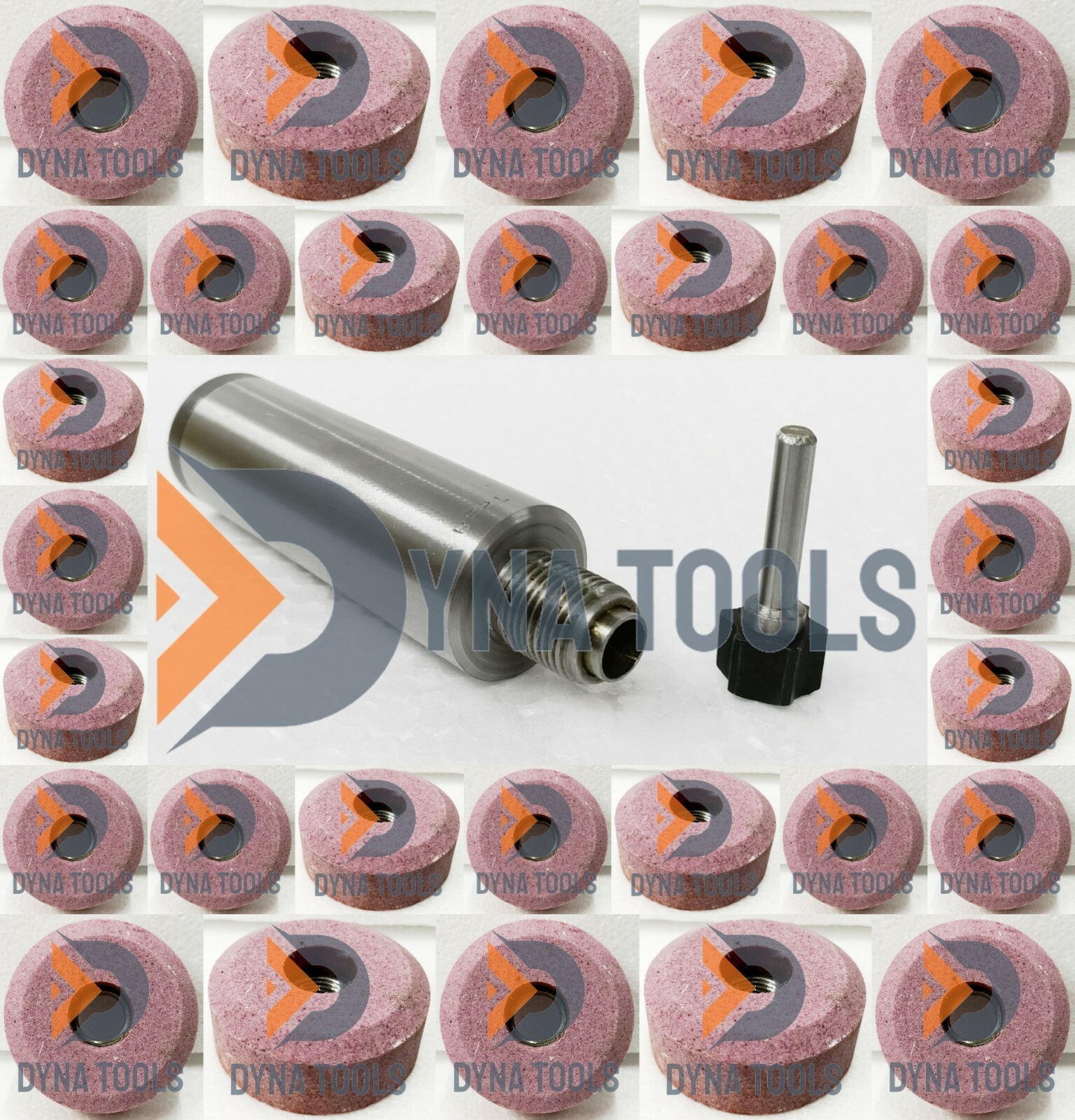 30x SIOUX VALVE SEAT PINK GRINDING WHEELS SET + 11/16″ STONE HOLDER + STAR DRIVE
