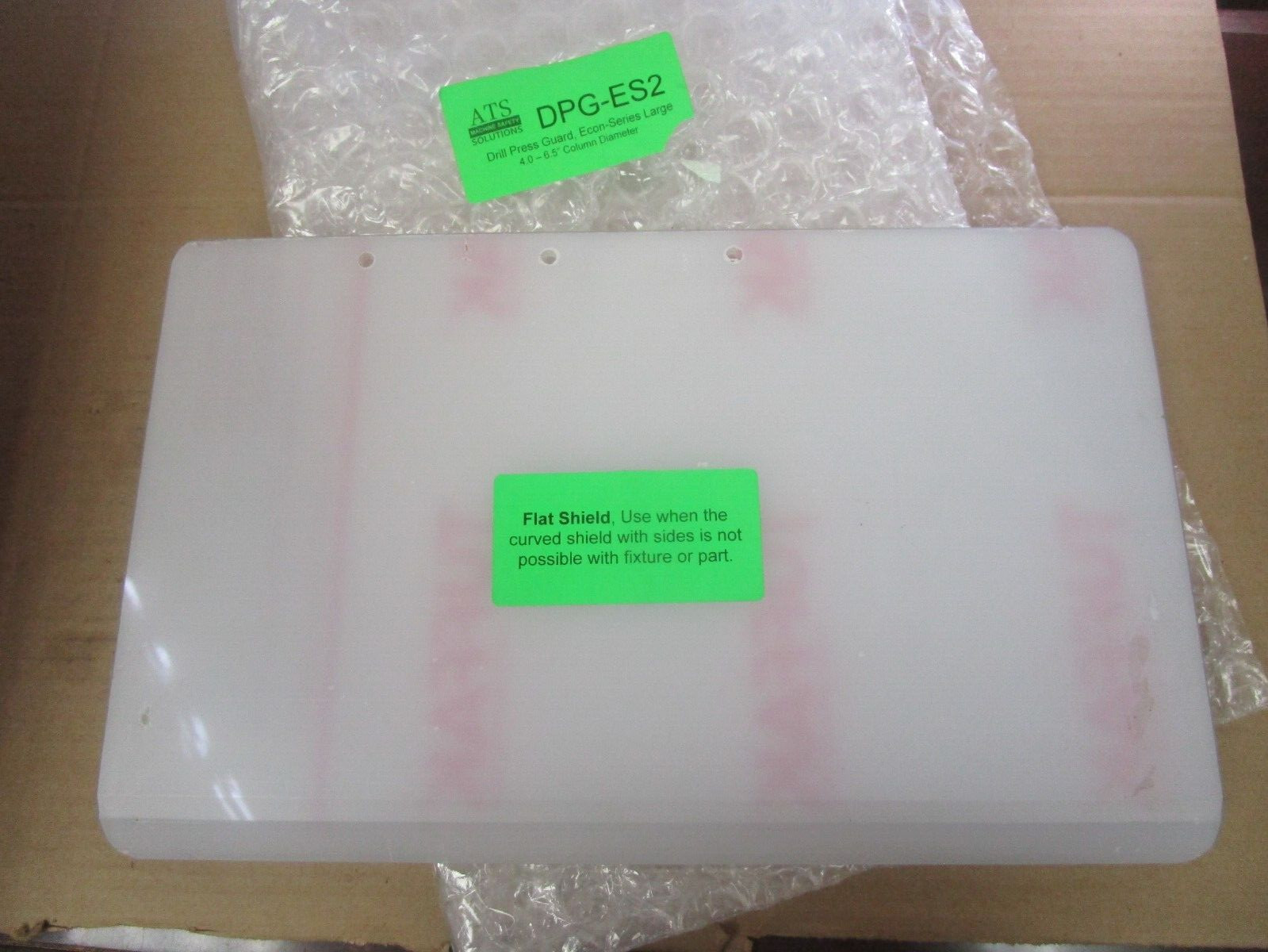 NEW ATS TUFFAK DRILL PRESS GUARD DPG-ES2 4.0-6.5″ COLUMN DIAMETER
