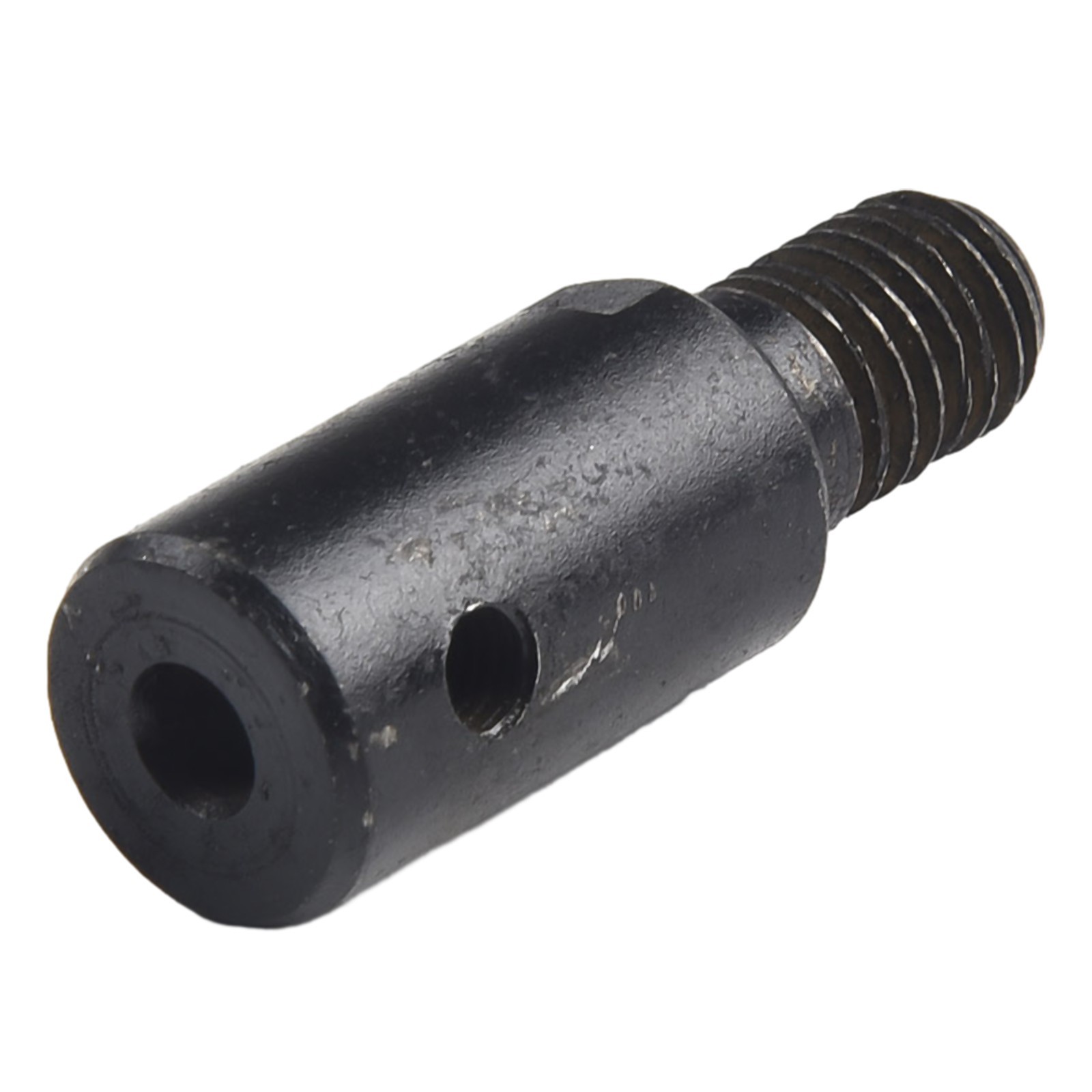 Black/Silver Shaft Motor Coupling Socket Adapter for Saw Blade Grinding