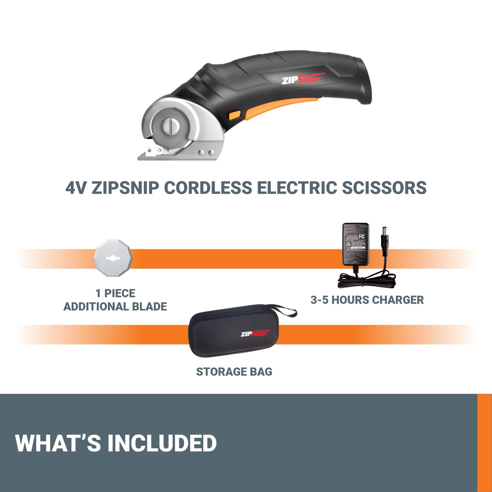 Worx Zipsnip Cordless Electric Scissors, Rechargeable Cardboard Box Cutter, 4…