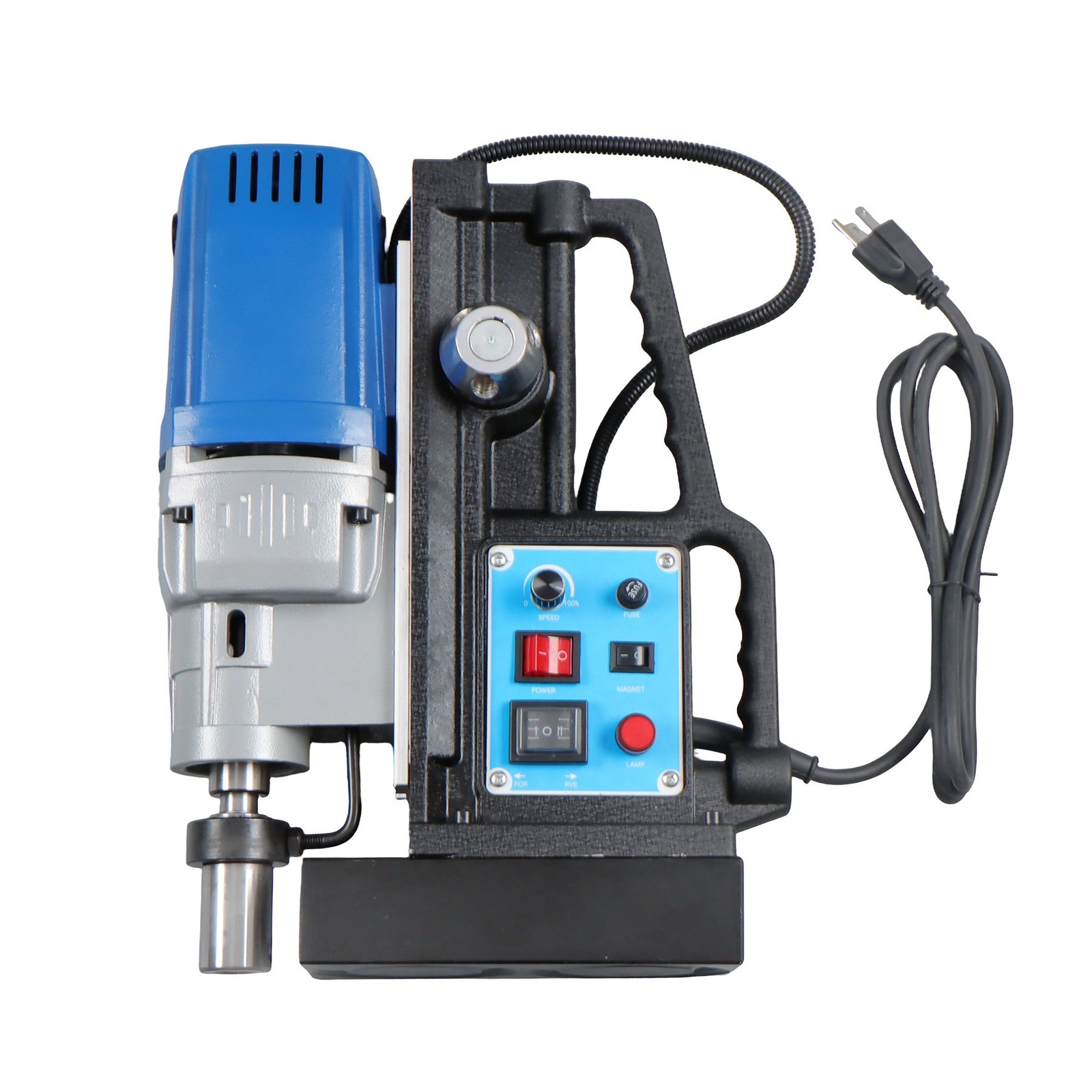 Magnetic Drill Stepless Speed Bi-Directional MD50 1950W 13900N with 11 Bits