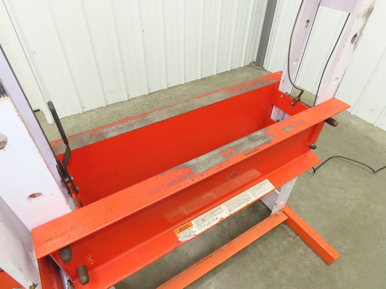 SPX Hydraulic Press 55 Ton 36″H Frame 120V Pump 13″ Cylinder 10000PSI