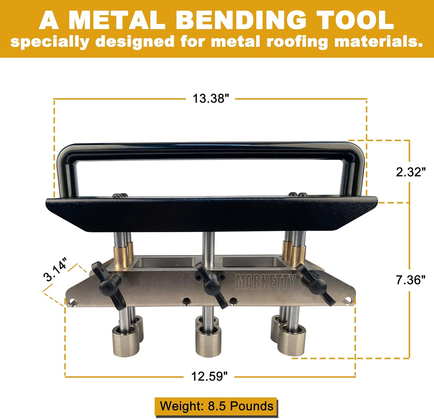 ER3 Three-Station Edge Roller Bender, Large Radius Sheet Metal Bead Roller Bende