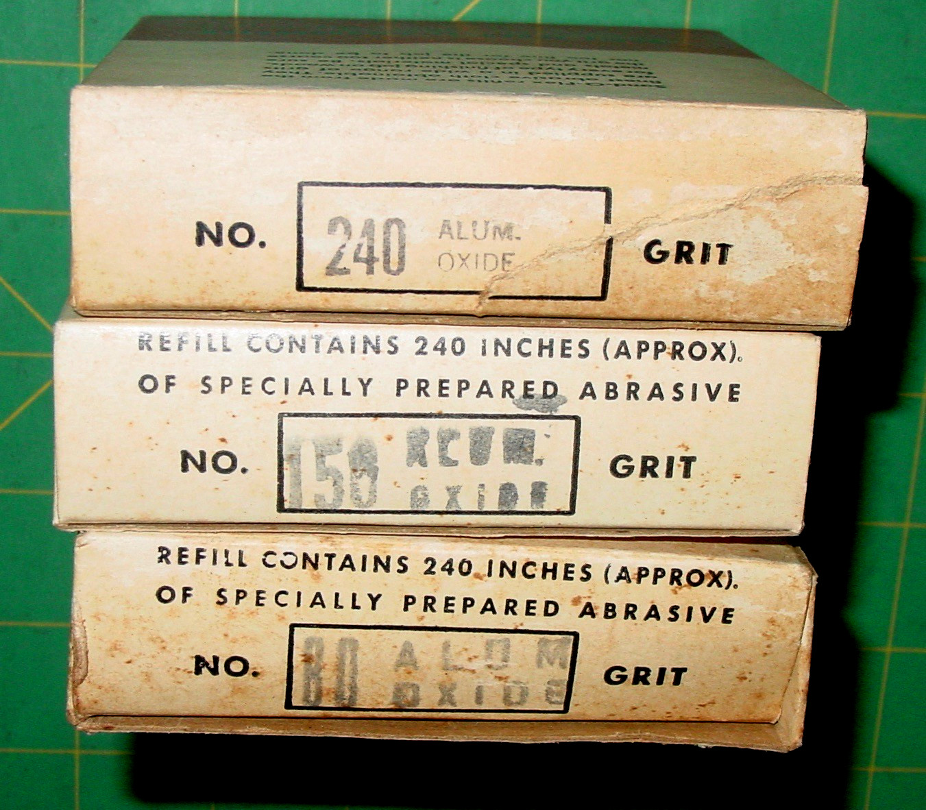 Vintage Merit Sand-O-Flex No. 550A Contour Sander Abrasive Refills Mixed Lot USA