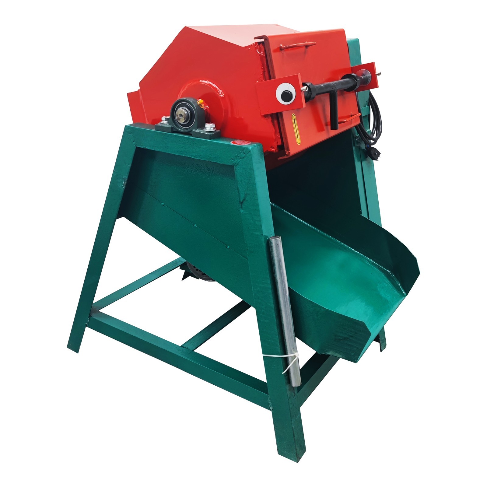 110V Roller Polisher Deburring 60L Drum Raw Edge Removing Polishing Machine