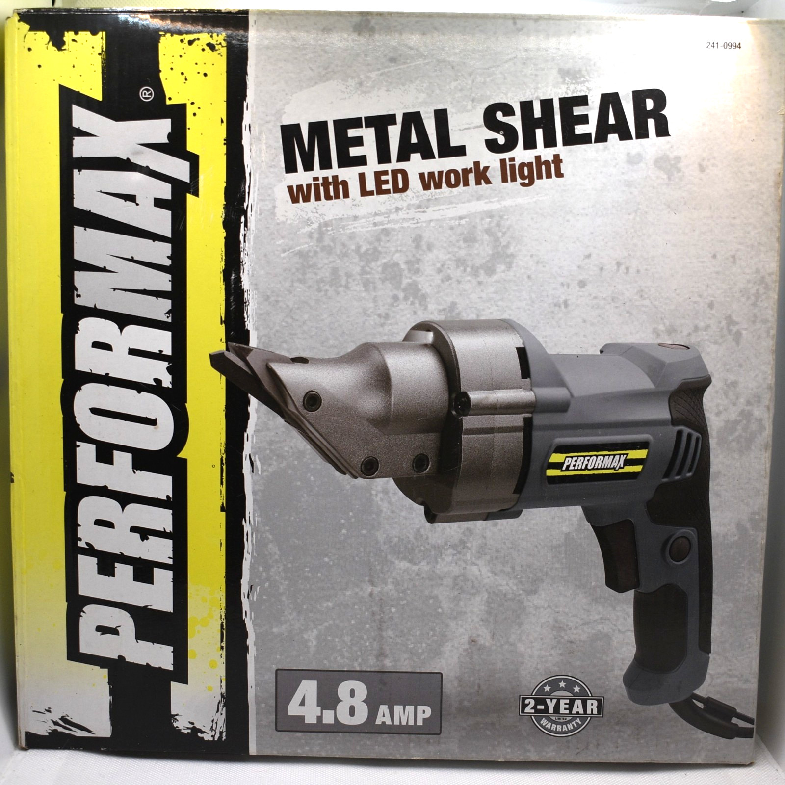 PERFORMAX TOOLS 18 GA, POWER METAL SHEAR No. 241-0994