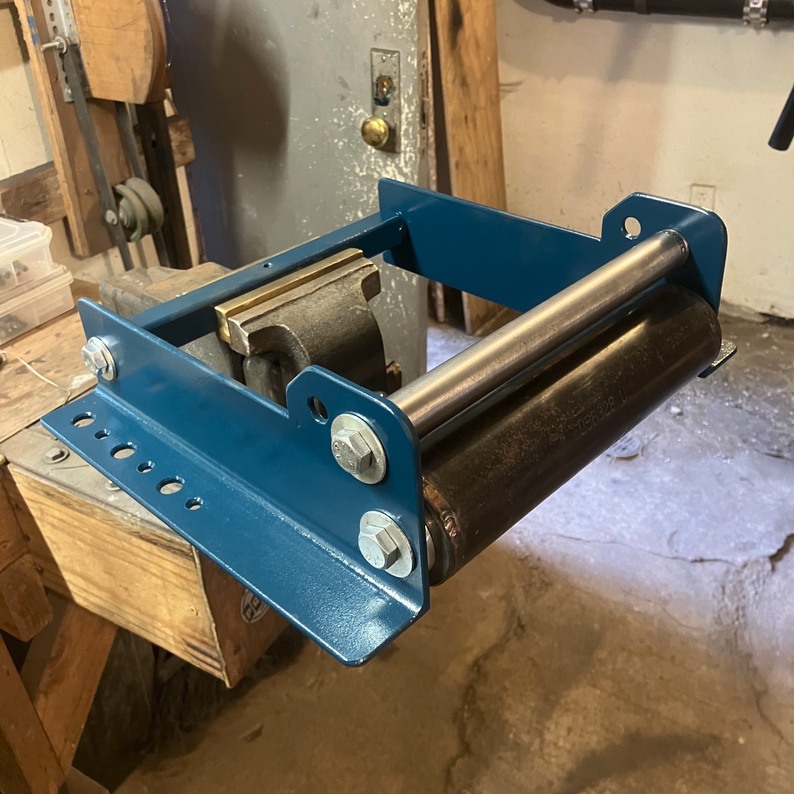Heacy duty sheet metal hand bender made from heavy steel pipe