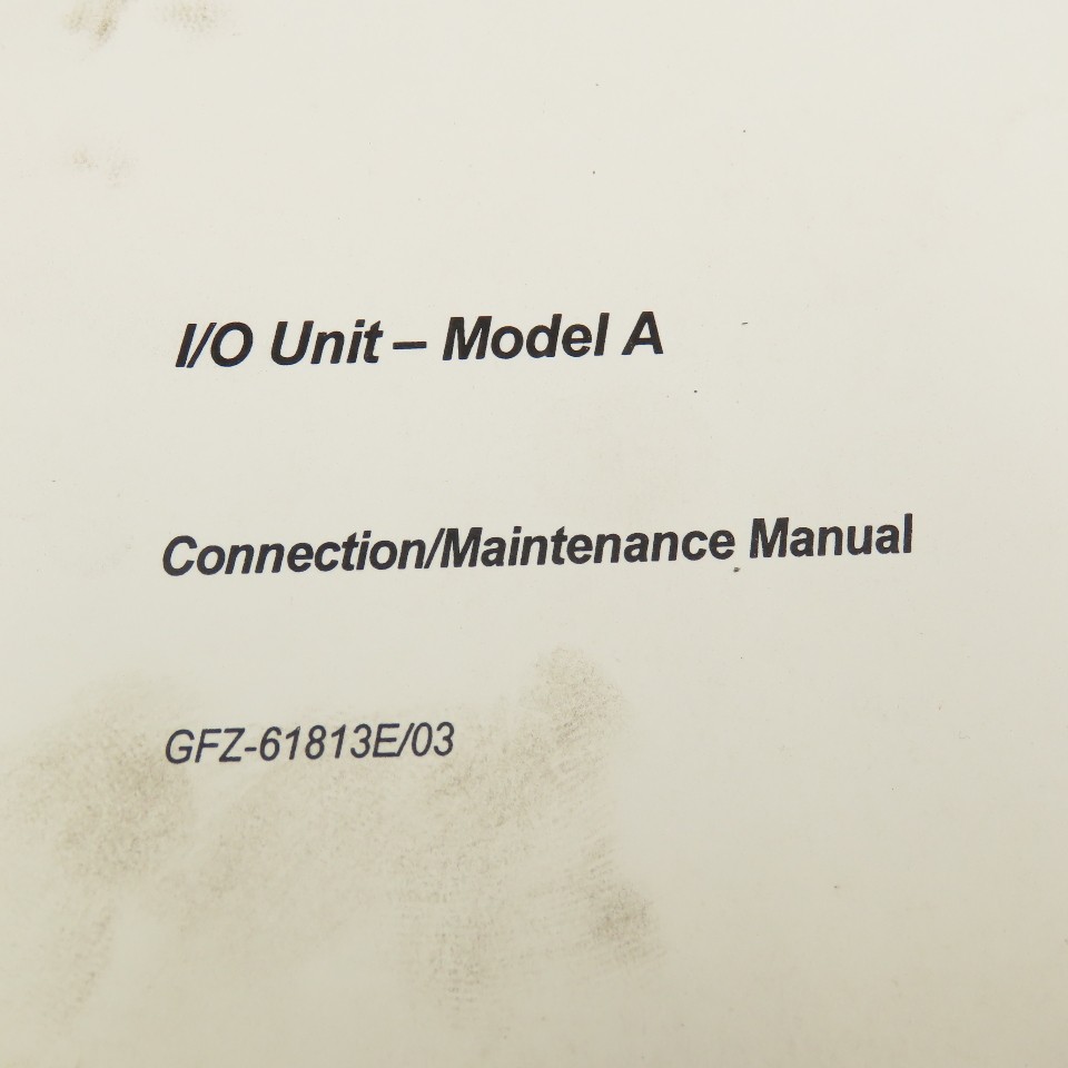 GE Fanuc GFZ-61813E/03 Connection/ Maintenance Manual