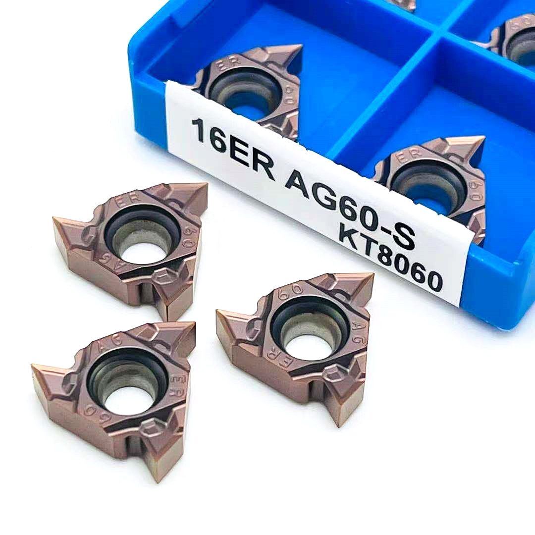 Carbide Insert Metal Lathe Cemented Thread Turning Tool MMT16IR 16ER AG60 AG55-S