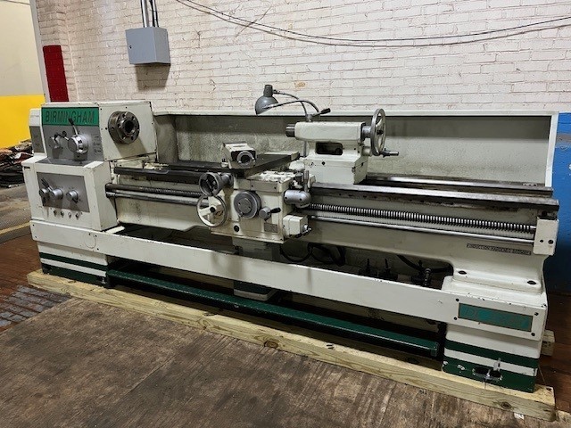 BIRMINGHAM Model DL-2200 22″ x 80″ High Speed Precision Geared Head Engine Lathe