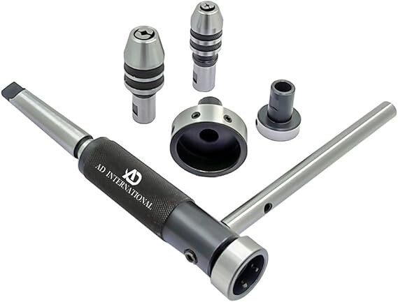 Tapping, Reaming & Threading Attachment Tailstock Die Holder Set- USA FULFILLED