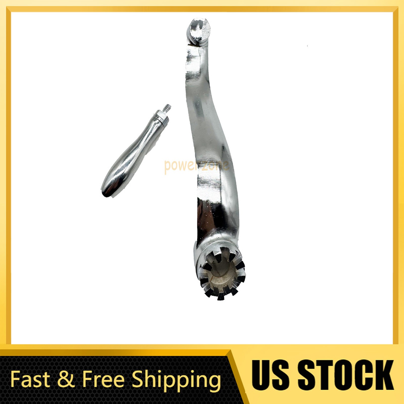 Milling Machine 9-Teeth Type Elevating Knee Crank Handle Mill Part Bridgeport