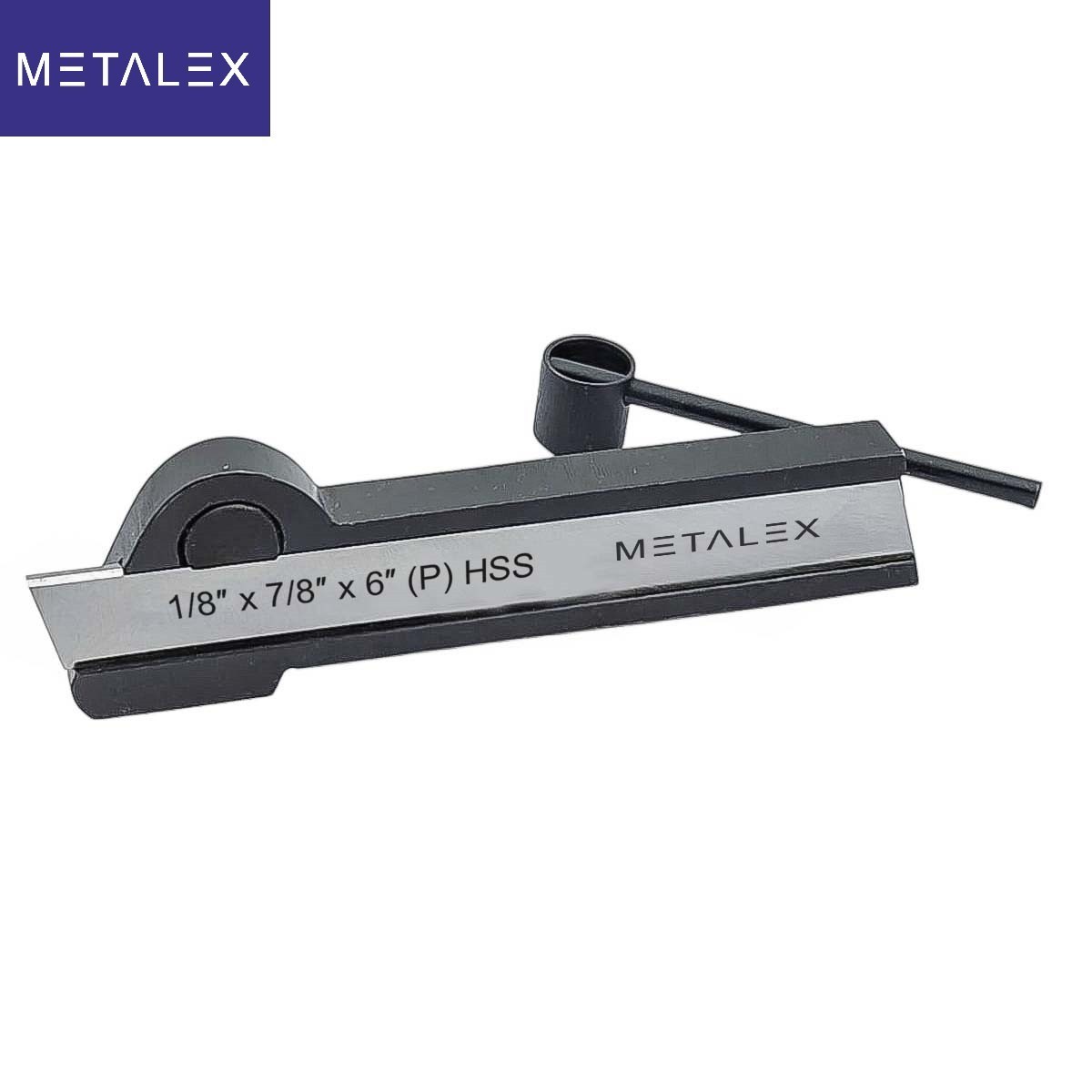 5/8″ x 1-3/8″ x 7″ Lathe Cut Off Parting Tool Holder + HSS Blade 1/8″ x 7/8″ x 6
