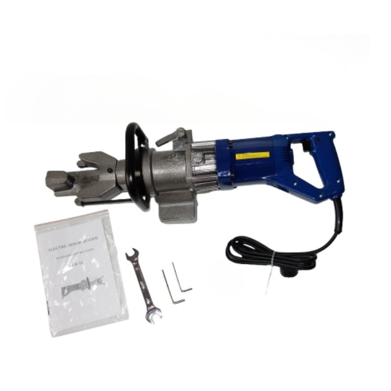 800W 16mm Rebar Bending Machine RB-16 Handheld Electric Rebar Bender SteelBender